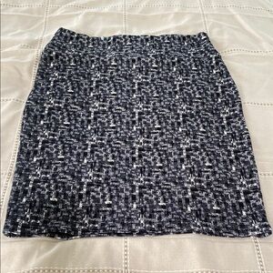 LuLaRoe Black and White Pencil Skirt for Work
